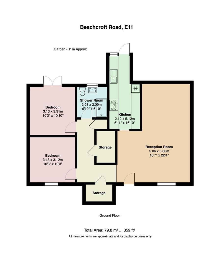 Property details for Beachcroft Road, Leytonstone Offers In Excess Of £
